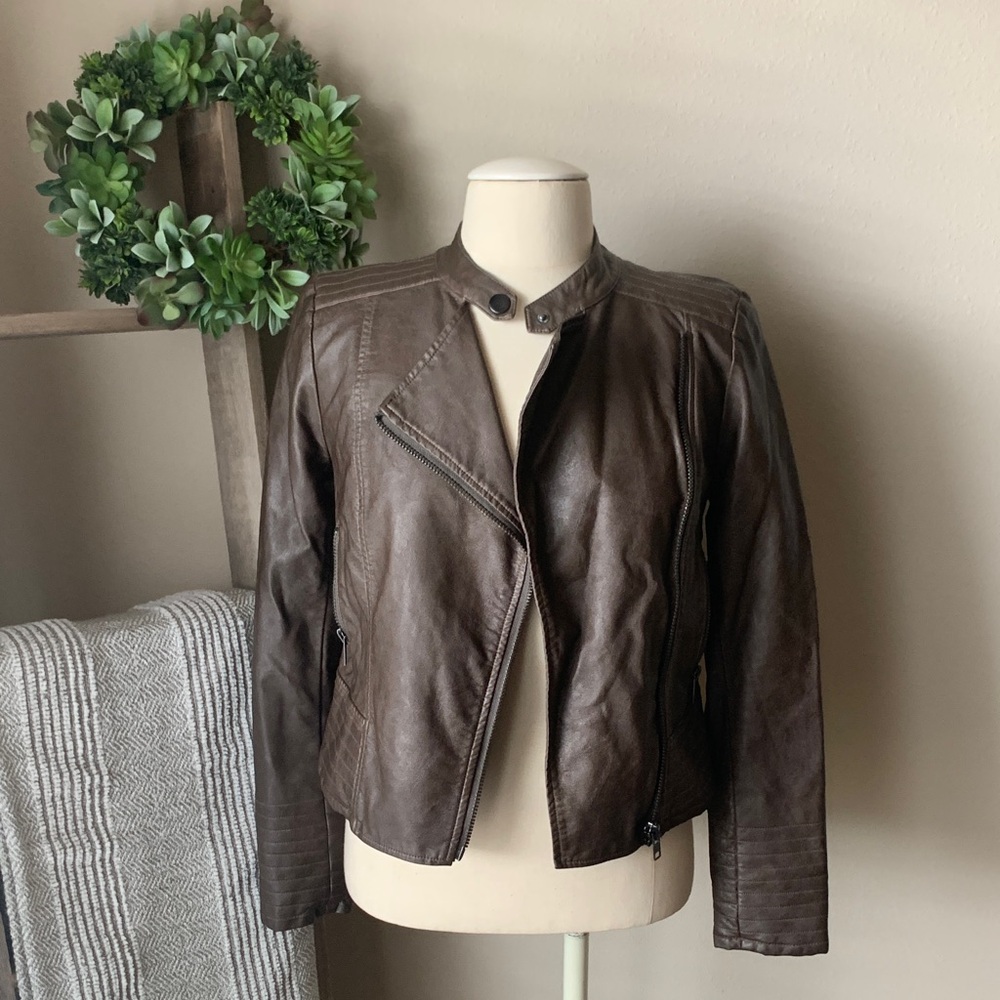 BB Dakota faux leather jacket